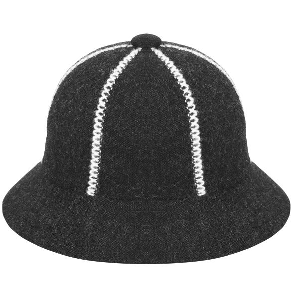KANGOL カンゴール メンズ 男性 Ties That Bind Casual バケットハット サファリハット | 夏 帽子 夏用 大きいサイズ UV メッシュ キャップ XL 大きめ ハイ ブランド アウトドア 汗 折りたたみ 日よけ 収納