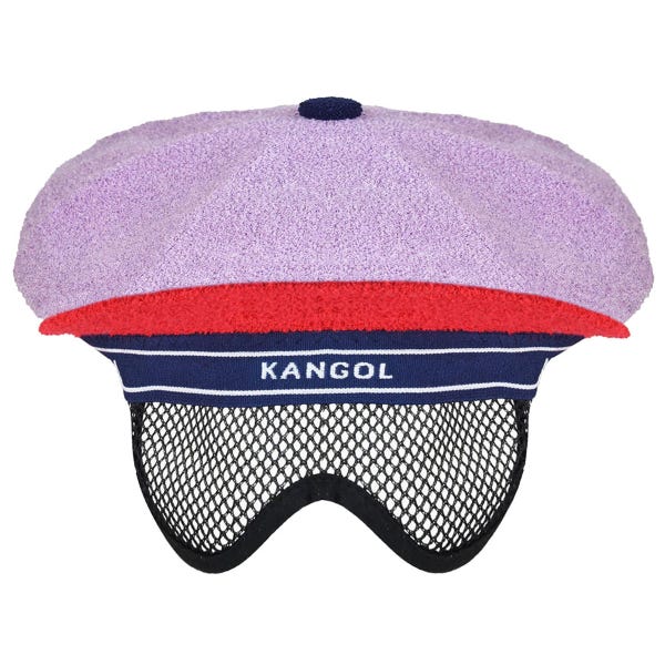 KANGOL カンゴール メンズ 男性 2-tone Bermuda Galaxy ニュースボーイ キャスケット | 夏 帽子 夏用 大きいサイズ UV メッシュ キャップ XL 大きめ ハイ ブランド アウトドア 汗 折りたたみ 日よけ 収納
