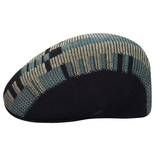 KANGOL カンゴール メンズ 男性 Block Stripe 504 ハンチング & フラットキャップ ハンチング帽子 | 夏 帽子 夏用 大きいサイズ UV メッシュ キャップ XL 大きめ ハイ ブランド アウトドア 汗 折りたたみ 日よけ ・...