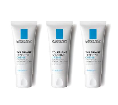 【送料無料】ラ ロッシュ ポゼ トレリアン センシティブ フェイシャル モイスチャライザー (40ml) 3個入り La Roche-Posay - Toleriane Sensitive Facial Moisturiser (40ml)