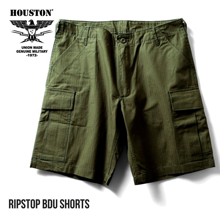 楽天市場】HOUSTON / ヒューストン 1882 RIPSTOP FATIGUE SHORTS