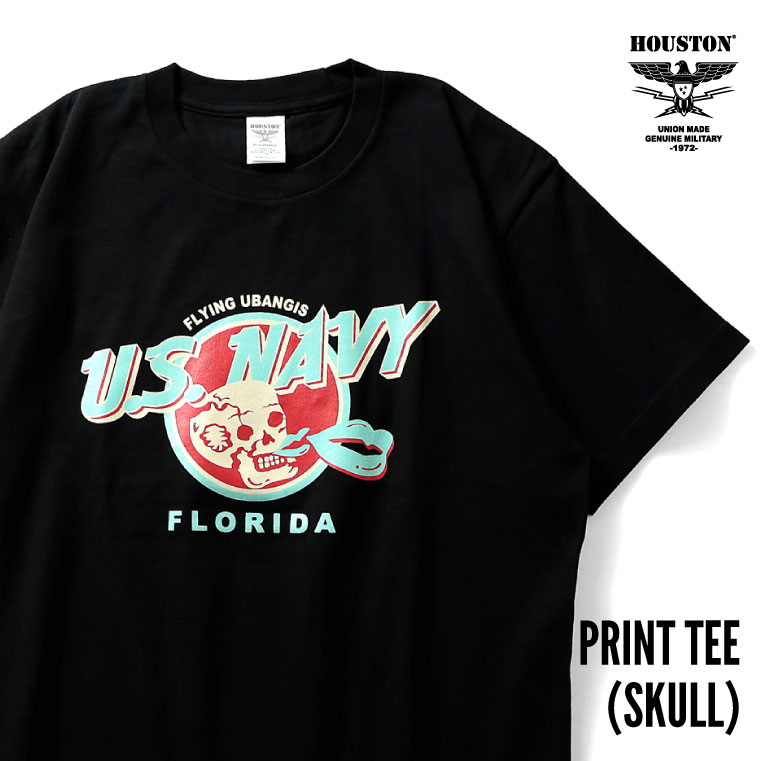 楽天市場 Houston ヒューストン Print Tee Skull プリントtシャツ スカル 全2色 半袖 ミリタリー 髑髏 骸骨 キャラクター アメリカ海軍 union netstore 楽天市場 Houston ヒューストン Print Tee Skull プリントtシャツ スカル 全2色 半袖 ミリタリー 髑髏 骸骨 キャラクター アメリカ海軍 union netstore