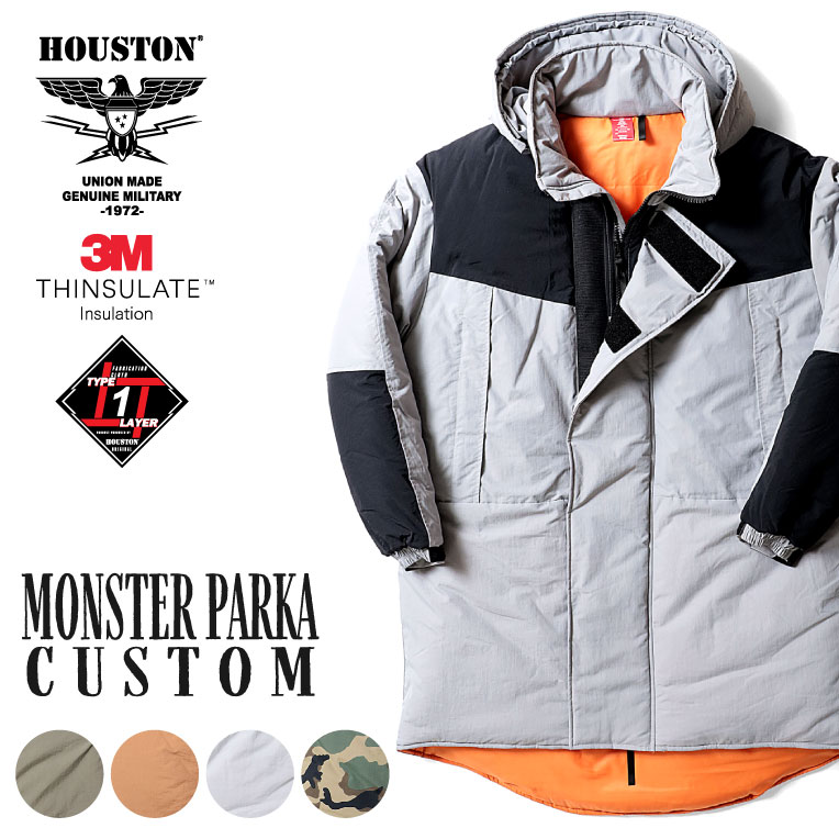 楽天市場】HOUSTON / ヒューストン 51143 PRIMALOFT LEVEL7 JACKET 