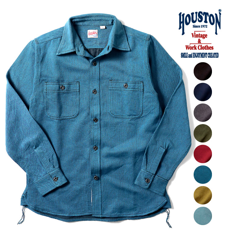 楽天市場】HOUSTON / ヒューストン 40696 USA COTTON DENIM PULLOVER