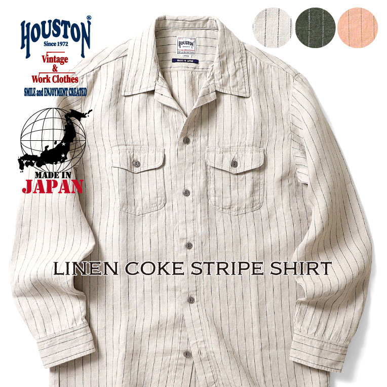 楽天市場】HOUSTON / ヒューストン 41050 HERRINGBONE VIYELLA SHIRT