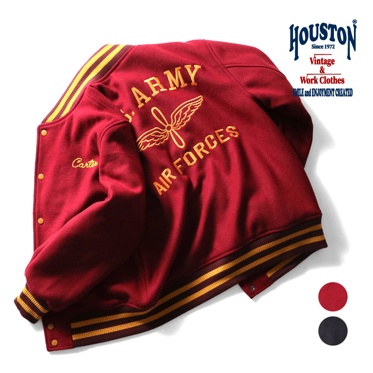 楽天市場】HOUSTON / ヒューストン 51233 MELTON AWARD JACKET