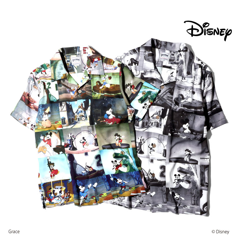 楽天市場】HOUSTON / ヒューストン 41038 DISNEY ALOHA SHIRT (COMIC