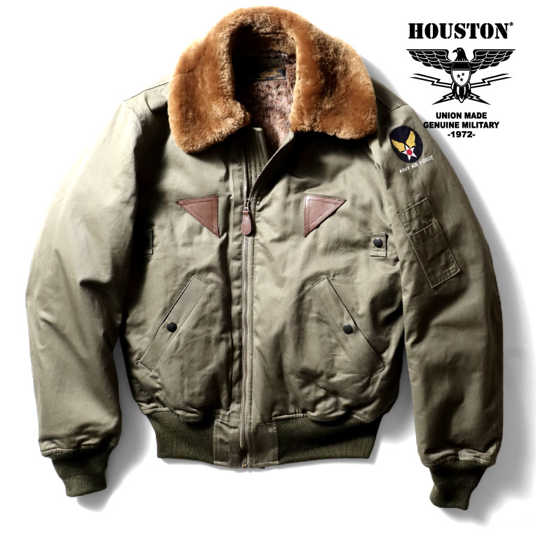 楽天市場】HOUSTON / ヒューストン 5001-3z-46 B-15 FLIGHT JACKET / B