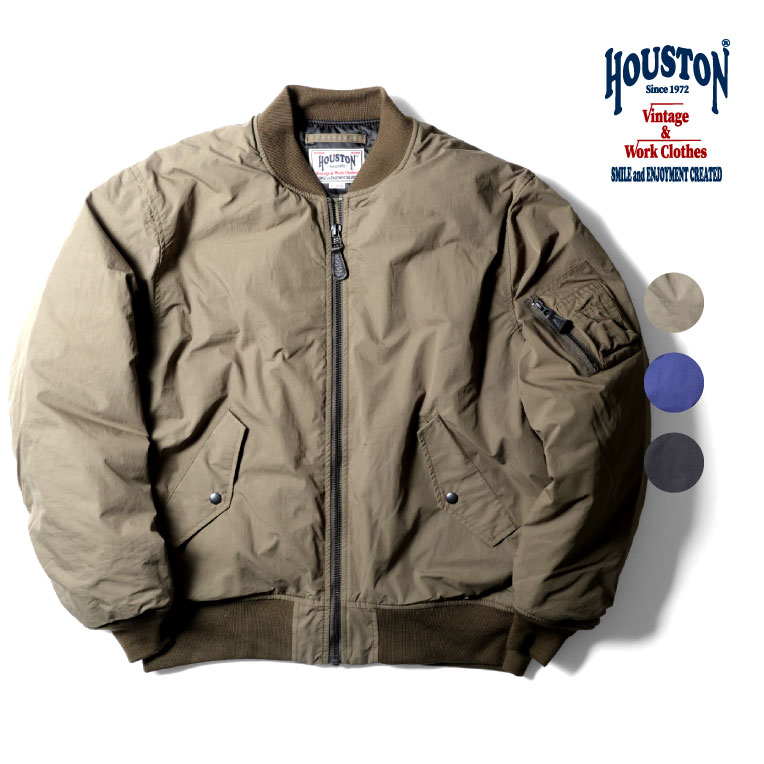 楽天市場】HOUSTON / ヒューストン 50316 MA-1 FLIGHT JACKET / MA-1 