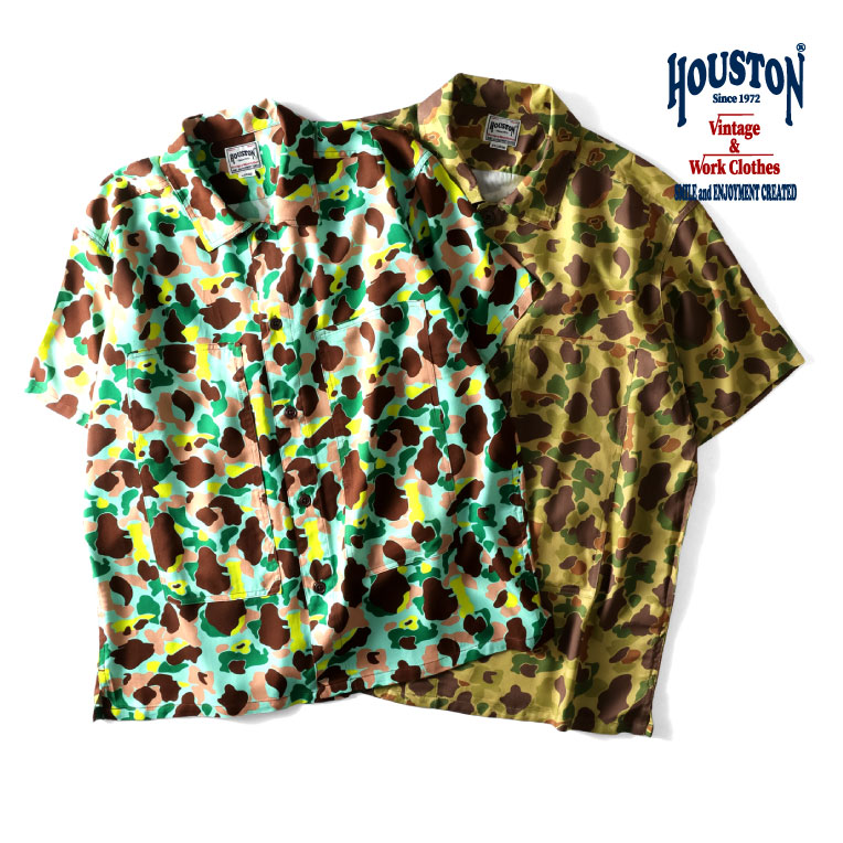 楽天市場】ヒューストン アロハシャツ HOUSTON ALOHA SHIRT