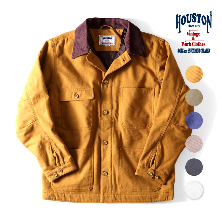 楽天市場】HOUSTON / ヒューストン 51402 DUCK ZIP WORK JACKET