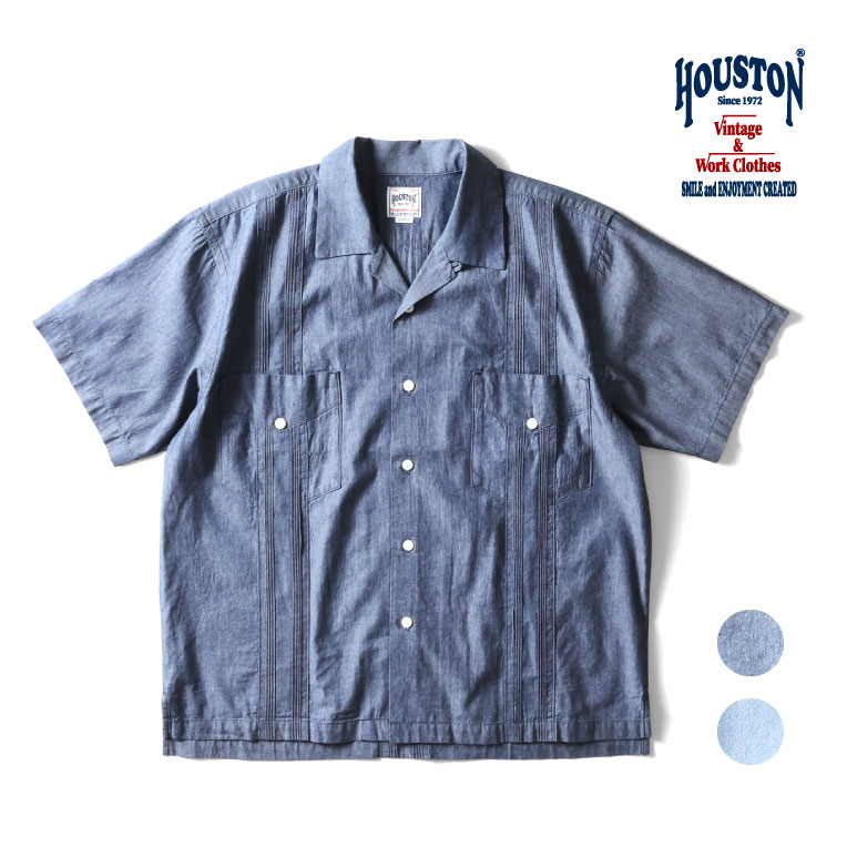 HOUSTON ヒューストン カウボーイ柄 総柄 Lサイズ 半袖シャツ レーヨン HOUSTON ヒューストン カウボーイ柄 総柄 Lサイズ 半袖シャツ