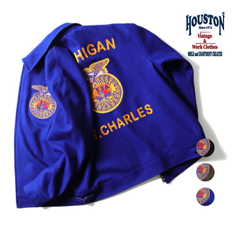 楽天市場】HOUSTON / ヒューストン 51448 CORDUROY EMBROIDERY JACKET