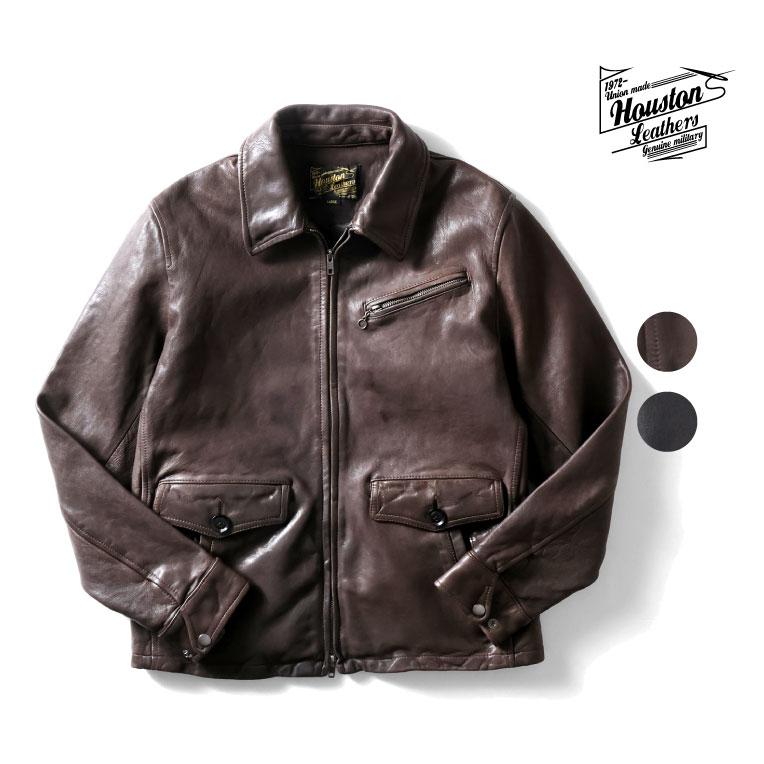 楽天市場】HOUSTON / ヒューストン 8224 LEATHER SINGLE RIDERS JACKET