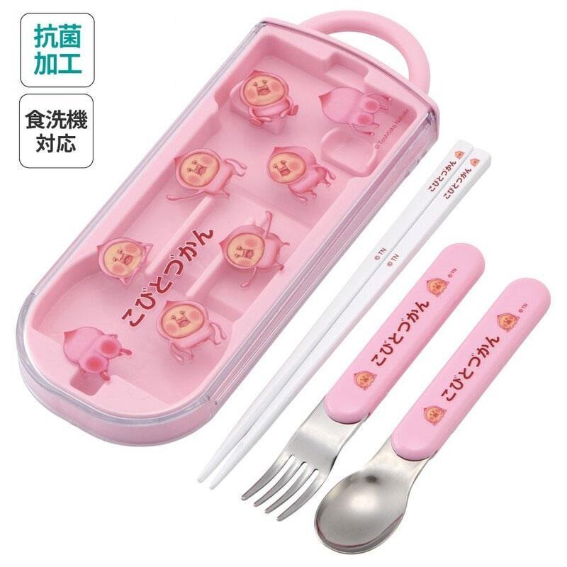 楽天市場】 こびとづかん スライド式トリオセット スプーン フォーク