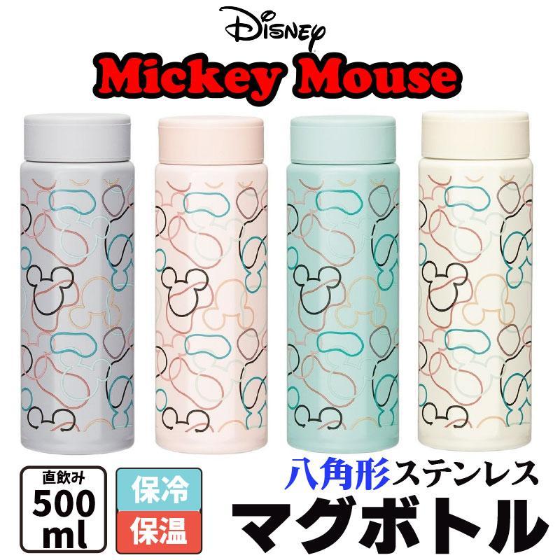 楽天市場】ディズニー ミッキーマウス 八角形ステンレスボトル