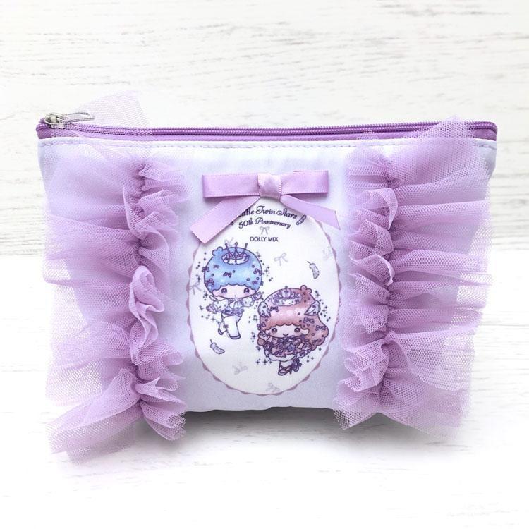 楽天市場】リトルツインスターズ フリル舟形ティッシュポーチ LPP