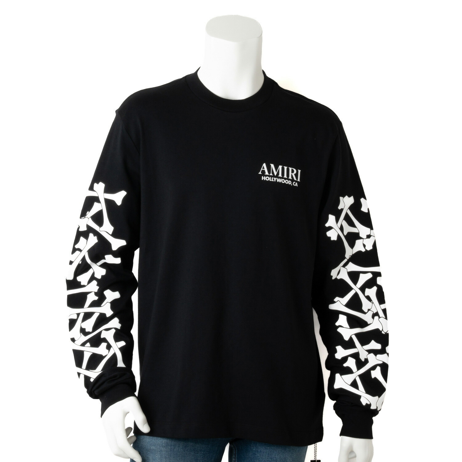 楽天市場】アミリ ドラゴン クルー トレーナー 黒色 ブラック