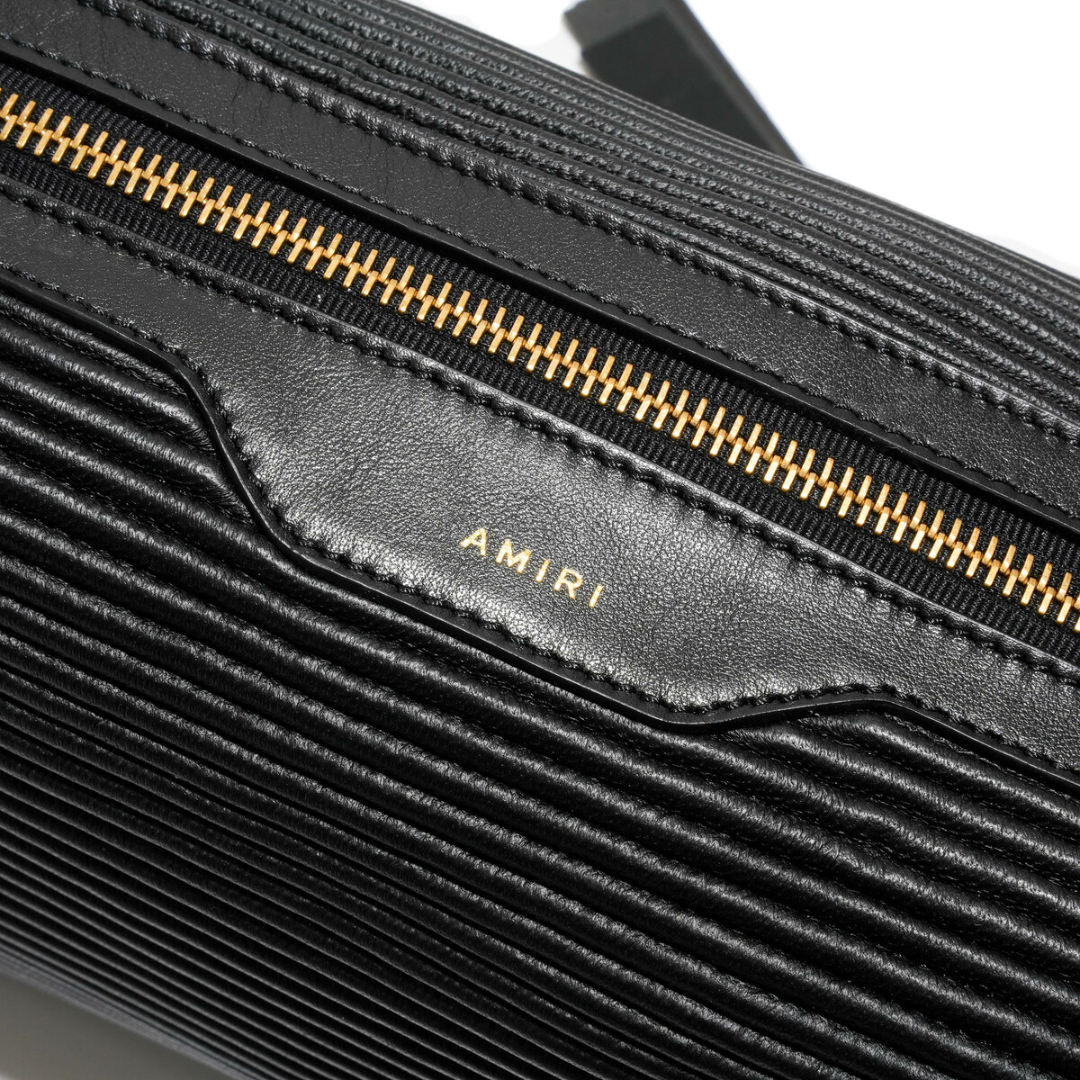 AMIRI NAPPA MX1 PADDED DOPP KIT CASE アミリ ナッパレザー