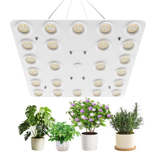 bseah 屋内植物育成ライト 量子灯 フルスペクトルLED植物ライト IP65防水 0-10Vつまみ調光 100W 室内栽培・家庭菜園・室内ガーデニング。