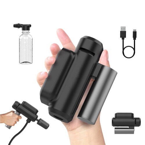 充電式 高圧洗浄機 コードレス 5種類の水噴射モード ポータブル高圧洗浄機 ミニ ハンディ 0.9kg超軽量 ハンディウォッシャー 洗車機 水道接続不要 小型 洗車 家庭用 2年品質保証