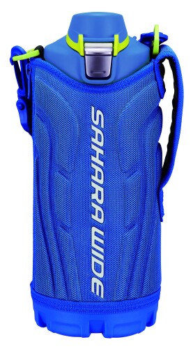 タイガー 水筒 1.0L サハラ ステンレスボトル スポーツ 直飲み 広口 ブルー MME-E100AN