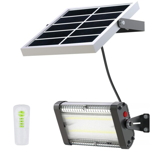 grecare ソーラーライト 屋外 投光器 看板ライト 3000lm Li-ion電池 28.86Wh 長時間点灯IP65防水 電球色 昼光色 2色切替 重耐塩形 耐風速 耐衝撃 夜間自動点灯 街灯 駐車場灯 作業灯 常夜灯 防災・