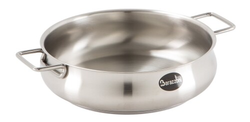 楽天市場】Barazzoni 蓋付 ローキャセロール 28cm MY LADY ステンレス