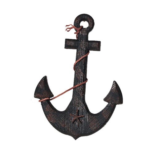 江戸時代古鉄製碇護送船団水軍等用４８センチサイズアンティーク４本爪碇飾り当時物 江戸時代古鉄製碇護送船団水軍等用48センチサイズアンティーク4本