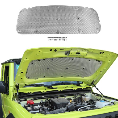 ANTC 車用断熱マット 断熱 吸音 熱反射 遮音防音材料 エンジン 適用 スズキ ジムニーJB64W JB74W アクセサリー 111cm*44cm