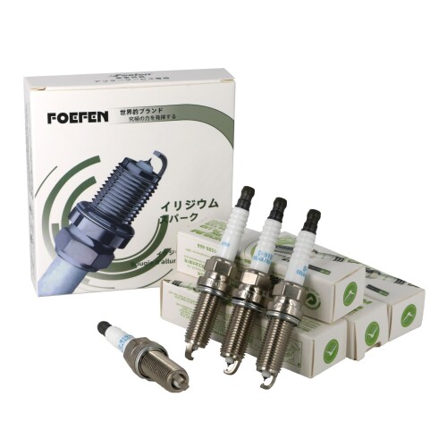 foefen スパークプラグ ダブルイリジウム RXプラグ 日産 トヨタ ノート E12 NE12 HE12 /セレナ C25 NC25 HC27 / エルグランド TE52 TNE52/ ヴェルファイア ANH20W ANH25W/ヴォクシー ZWR80G ZWR80W 純正品交換 燃