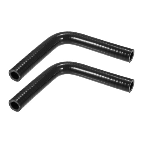 ACROPIX 90度 エルボ チューブ シリコンホース シリコンチューブ 内径16mm 長さ150+150mm ブラック 接続 化学工業 各種工業用 二輪バイク 重機 建設機械 港湾産業 航空機 船舶 海上 海中 海底 農