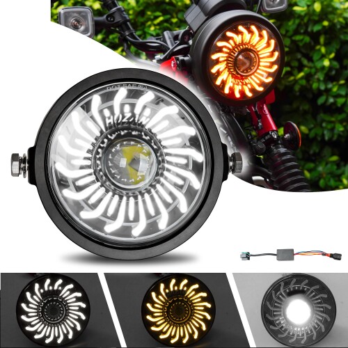 ハンターカブ CT125 LED ヘッドライトランプ ホワイトDRL ハンターカブ CT125 LED ヘッドライトランプ ホワイトDRL