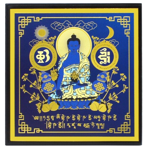 （イスイ）YISHUI 扁額 置物 風水 薬仏 風水グッズ お守り オフィス 保護 幸運 チベット
