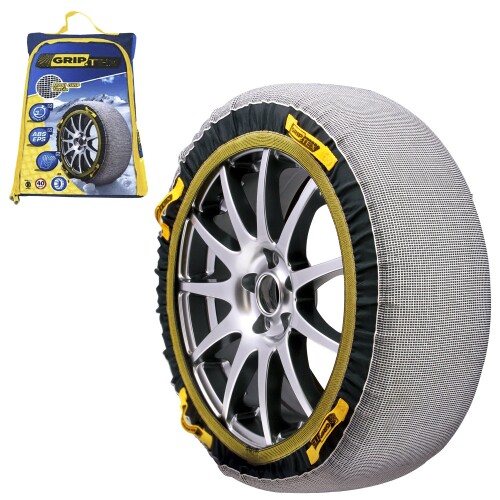 GUP(ジーユーピー) スノーグリップテックス SNOW GRIP TEX 布製タイヤチェーン (緊急用) TX-A 適合:135/80R13、145/70R13、145/80R12、155/65R13、155/70R13、165/55R14、165/65R13、165/70R12、175/60R13、185/50R14、195/55