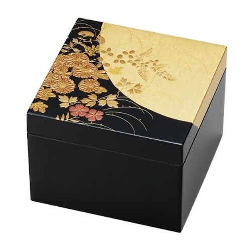 楽天市場】≪大辻漆器≫ミニ御所車三段小物入 全3柄【記念品 ギフト