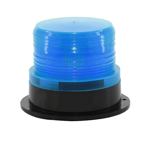 (フェアリーテール) 高輝度 軽量 警告灯 回転灯 12/24V 兼用 フラッシュ ストロボ LED (ブルー)画像