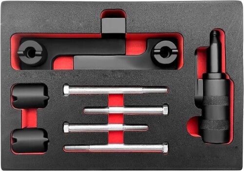 ZKTOOL エンジンタイミングツール ボルボS40 S60 XC90に適用 エンジンカムシャフトタイミングチェーンアラインメント ロックツールキット タイミングベルト交換ツールセットOEM 9995452と同等