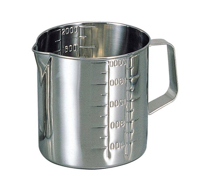 ステンレス ビーカー 5000mL 目盛入 取手付 注ぎ口付 6,698円