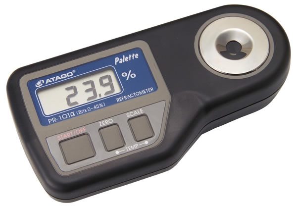 デジタル糖度計 PR-101α アタゴ|ユニオンクリエイト
