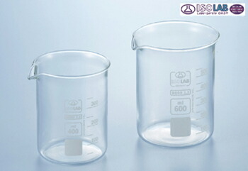 ビーカー ISOLAB 250mL 10個組