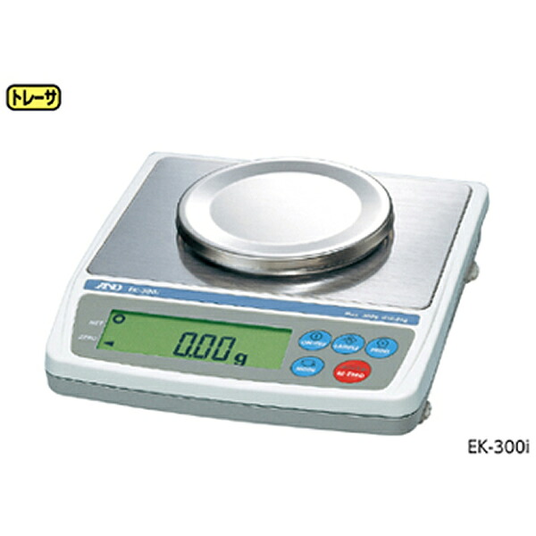 電子てんびん ＥＫ-2000ｉ RS-232C バックライト 最大秤量2000g 190×210×53mm