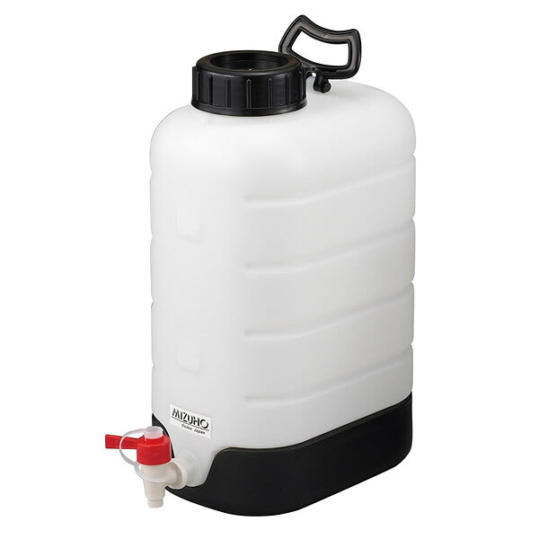 純水貯蔵瓶 10L 耐衝撃 耐薬品