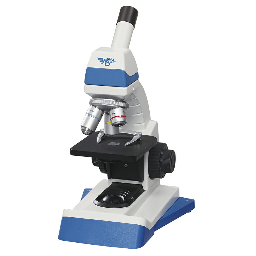 生物科学マイクロスコープ ウィングブルー WB400-MC ナリカ D21-4181-10