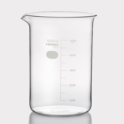 ビーカー HARIO 5000mL ハリオサイエンス