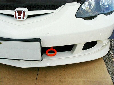 [牽引フック]DC5 インテグラ_H13/7～H18/6(フロント)用レーシングフック(固定タイプ)