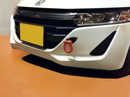 [牽引フック]JW5 S660_H27/4～R3/12(フロント)用レーシングフック(可倒タイプ)