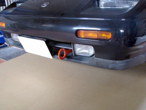 [牽引フック]Z31 フェアレディZ_S53/9～S64(フロント)用レーシングフック(固定タイプ)