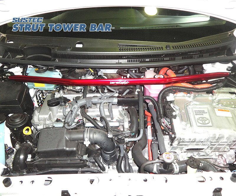 [tanabe×SUSTEC]NHP10 アクア_GRスポーツ(2WD_1500 HV_H29/6～R3/7)用ストラットタワーバー[NST61]