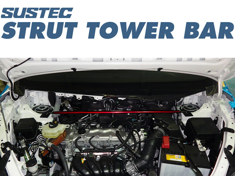 [tanabe&times;SUSTEC]ZRR85G エスクァイア_フロント(4WD_2000 NA_H26/10～R3/12)用ストラットタワーバー[NST65]｜シート・レール専門ユニプロ